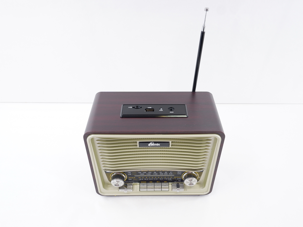 Радиоприемник RPR-088 встроенный аккумулятор Gold - Pic n 301231