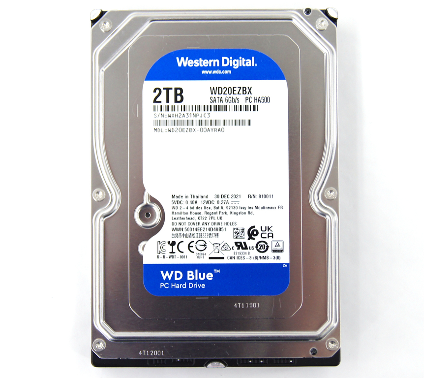 Жесткий диск 3.5 SATA 2TB WD Blue WD20EZBX - Pic n 302232