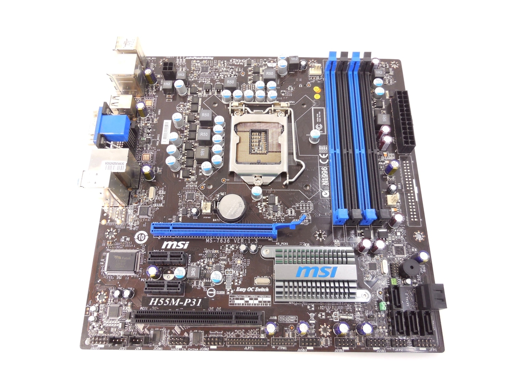 Мат. плата Socket 1156 MSI H55M-P31 - Pic n 302362