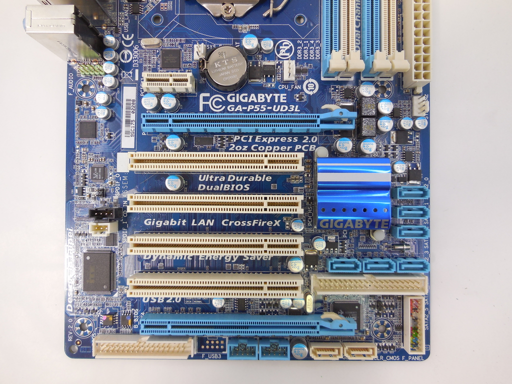 Материнская плата GIGABYTE GA-P55-UD3L - Pic n 272059