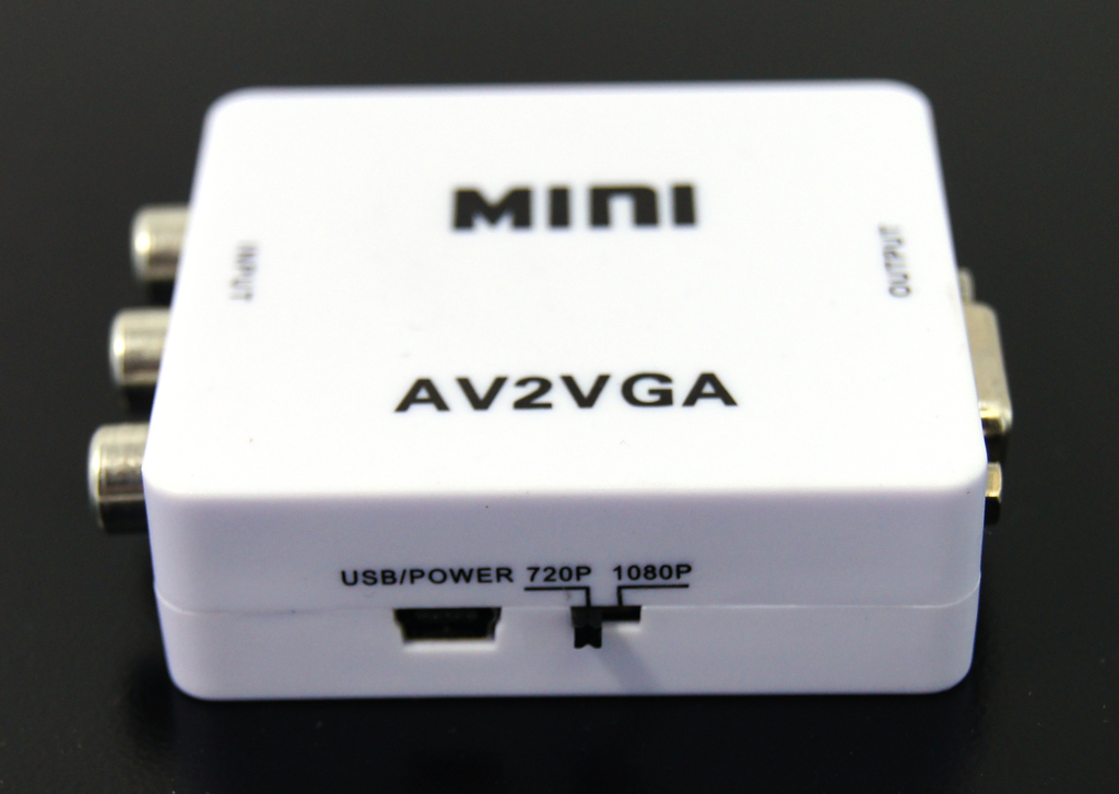 Конвертер AV2VGA с 3 тюльпанов на VGA - Pic n 303465