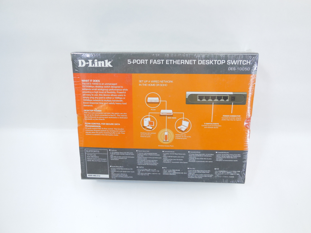 Коммутатор D-Link DES-1005D (Rev. K5) - Pic n 305019