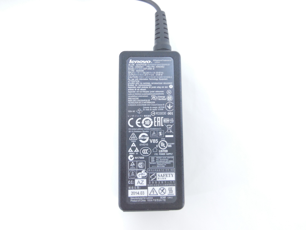 Зарядное устройство Lenovo 45N0461 40W - Pic n 305721