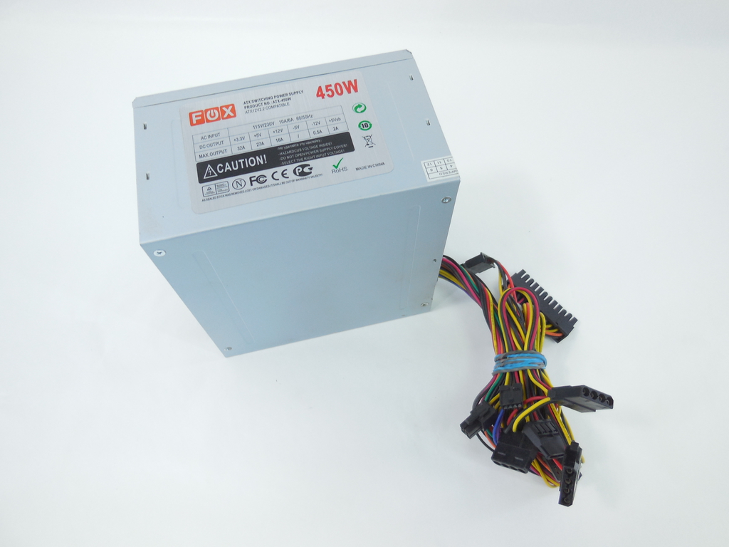 Блок питания ATX 450W FOX ATX-450W - Pic n 306123