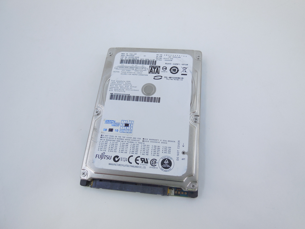Жесткий диск 2.5" SATA 80Gb Fujitsu MHY2080BH - Pic n 279803