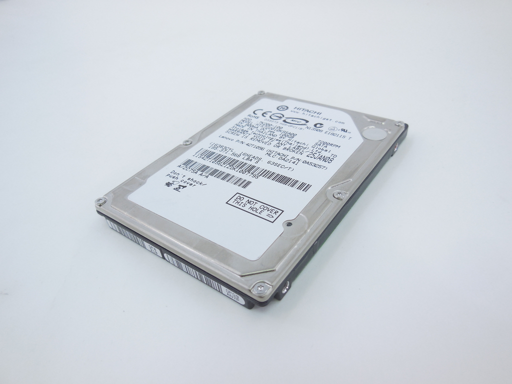 Жесткий диск 2.5" SATA 100Gb Hitachi HTS722010K9SA0 - Pic n 306408