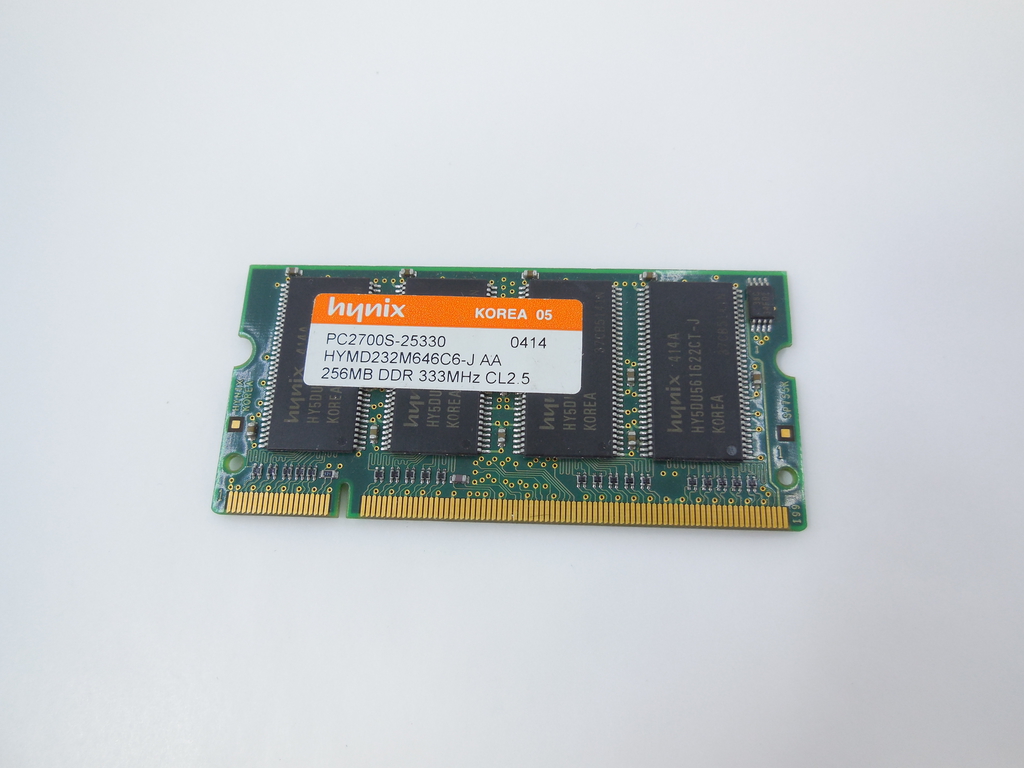 Памяти So-Dimm DDR333 256Mb Hynix HYMD232M646C6-J - Pic n 306469