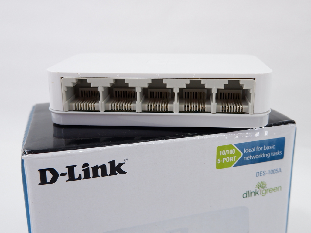 Коммутатор (Switch) D-Link DES-1005A (rev E2), 5 port 10/100 Мбит/сек - Pic n 305018
