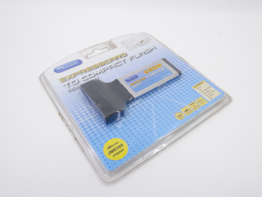 Контроллер Express Card 34mm to Compact Flash (CF) FG-XUCF-VB2-001CF-1-BC21 JMicron (JMB368). Для подключения карт CompactFlash к шине ExpressCard. - Pic n 274859