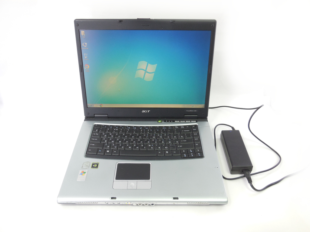 Ноутбук Acer TravelMate 4200 2 ядра 1.66GHz, DDR2 2Gb, HDD 80Gb, Windows 7 - Pic n 307234