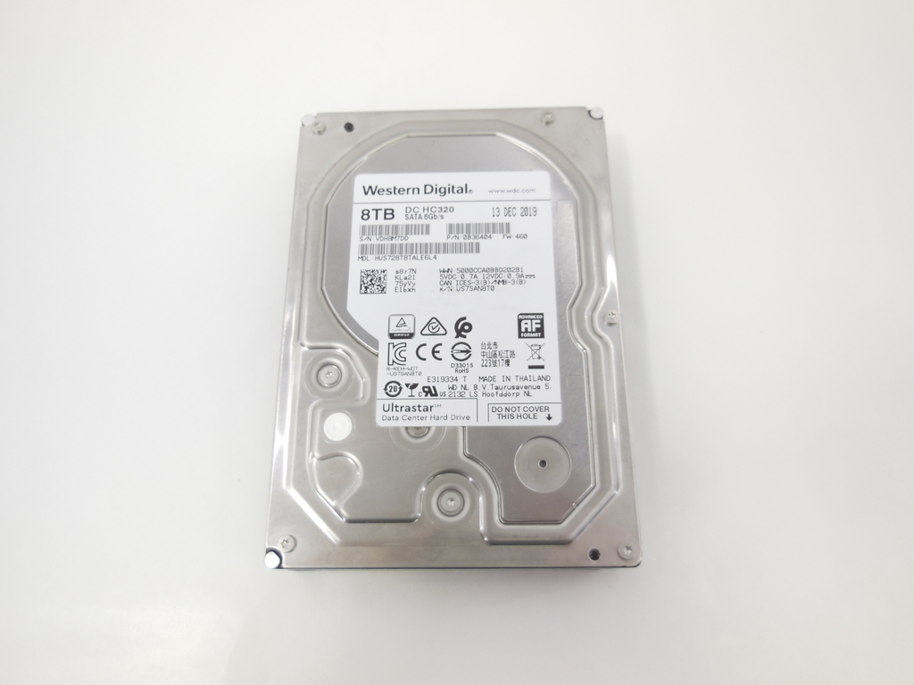 Жесткий диск Western Digital Ultrastar DC HC320 8 ТБ HUS728T8TALE6L4 - Pic n 307316