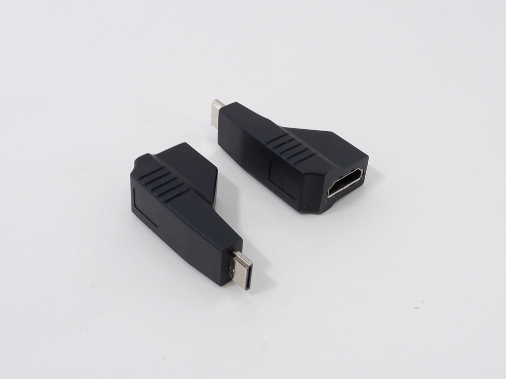 Переходник прямой с разворотом HDMI (F) на miniHDMI (M) HDMI (F) на miniHDMI (M). - Pic n 307469