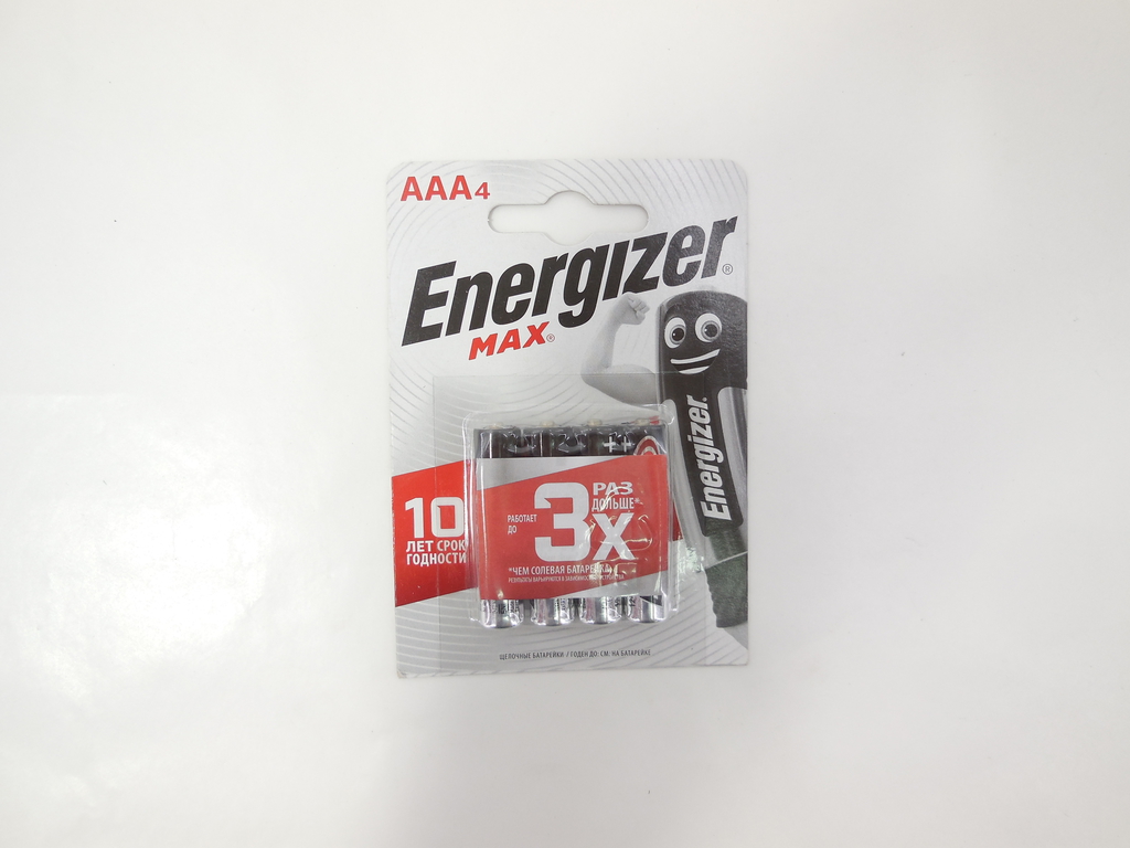 Набор батареек мизинчиковых Enrgier max AAA LR03 4 шт - Pic n 307972
