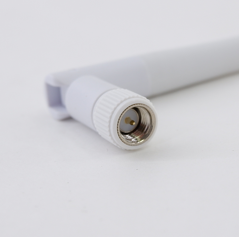 Wi-Fi антенна 5DBi 2.4G 2DB всенаправленная SMA Male 11cm, Прямая или угловая для роутеров, цвет Белый 1шт. - Pic n 308021