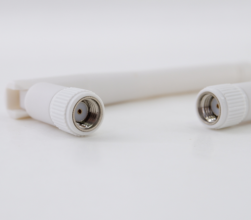 Wi-Fi антенна 5DBi 2.4G 2DB всенаправленная SMA Female 11cm, Прямая или угловая для роутеров, цвет Белый 1шт. - Pic n 308022