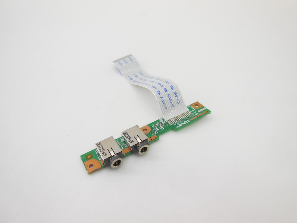 Плата аудио разъемов и Led индикацией от ноутбука HP Compaq Presario CQ70 50.4D029.001 - Pic n 308067