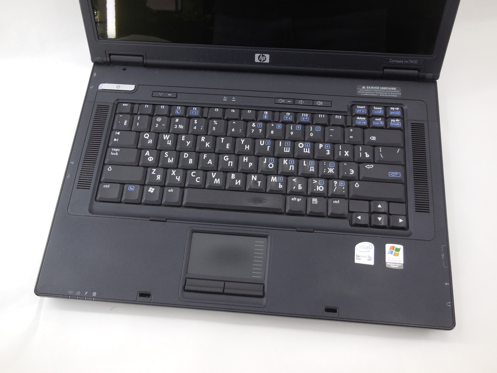 Ноутбук HP Compaq NX 7400 Intel Pentium Core Duo T2300 (1.66GHz), DDR2 2Gb, HDD 80Gb, Wi-Fi, Windows XP - Pic n 308157