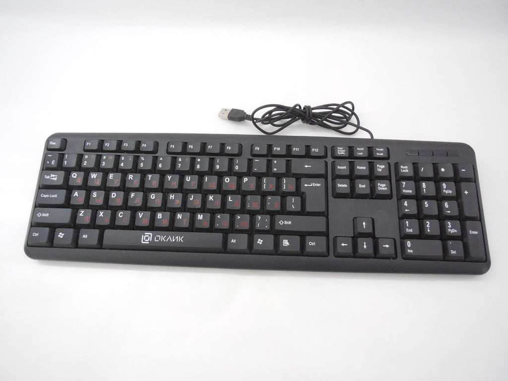 Клавиатура OKLICK 90M Black USB 2.0 - Pic n 280683