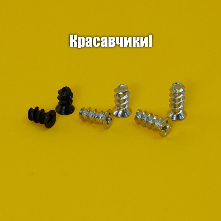 Винты саморезы для крепления вентилятора ПК, три нужных размера, комплект 30шт. - Pic n 308396