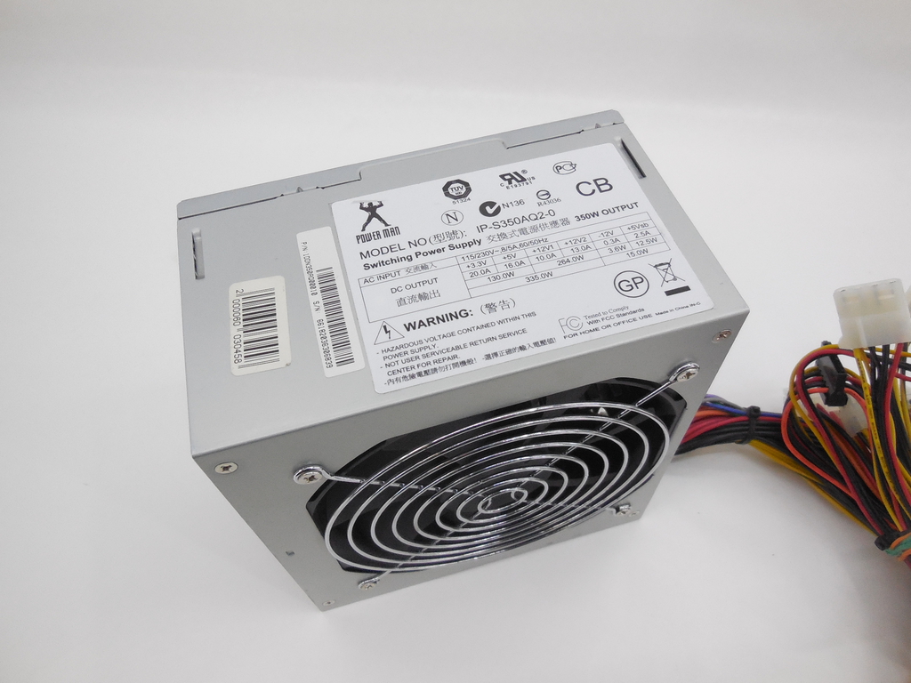 Блок питания ATX 350W InWin Power Man IP-S350AQ2-0 - Pic n 308716
