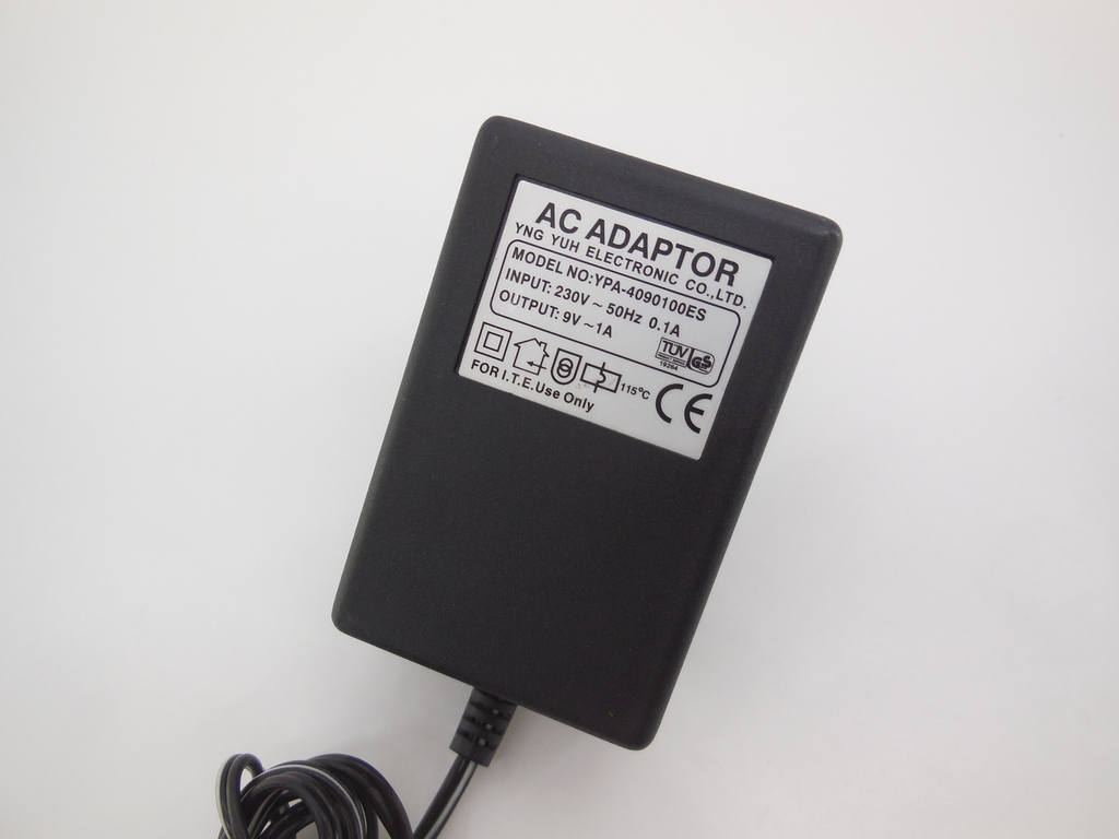 Блок питания AC/AC Adaptor YNG YUH YPA-4090100ES, Output: 9V, 1A - Pic n 308899