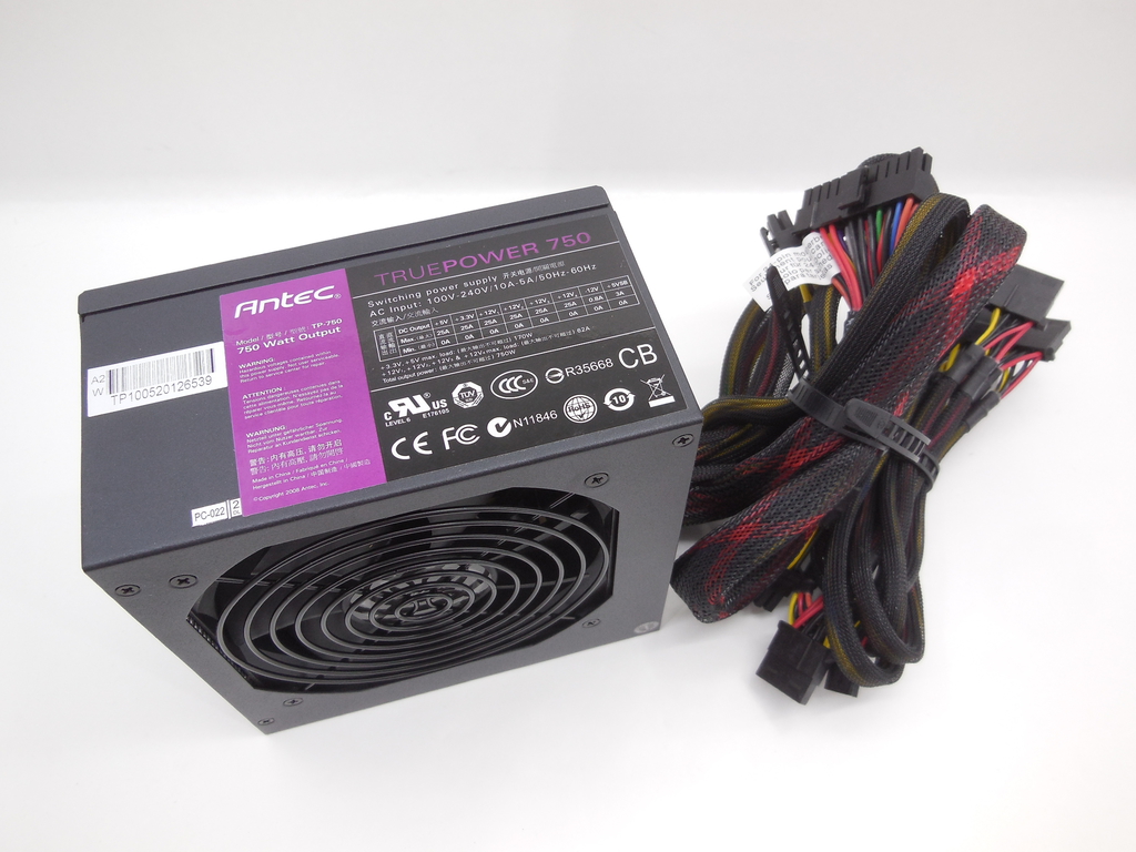 Блок питания Antec TruePower TP-750 Blue 750 Вт - Pic n 309049