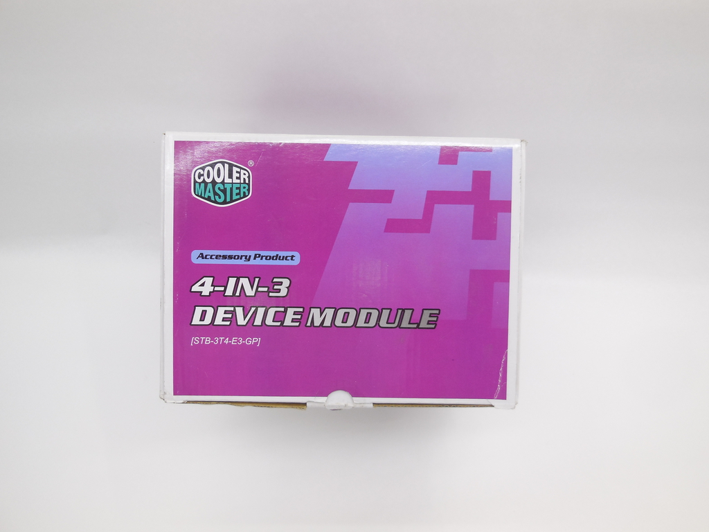Корзина для установки 3.5" в отсек 5.25" Cooler Master 4-in-3 Device Module (STB-3T4-E3-GP) - Pic n 309125