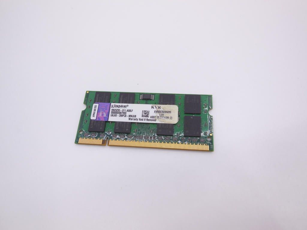 Модуль памяти So-Dimm DDR2 2Gb PC2-5300 (667 Mhz) Kingston KVR667D2S5/2G - Pic n 309274
