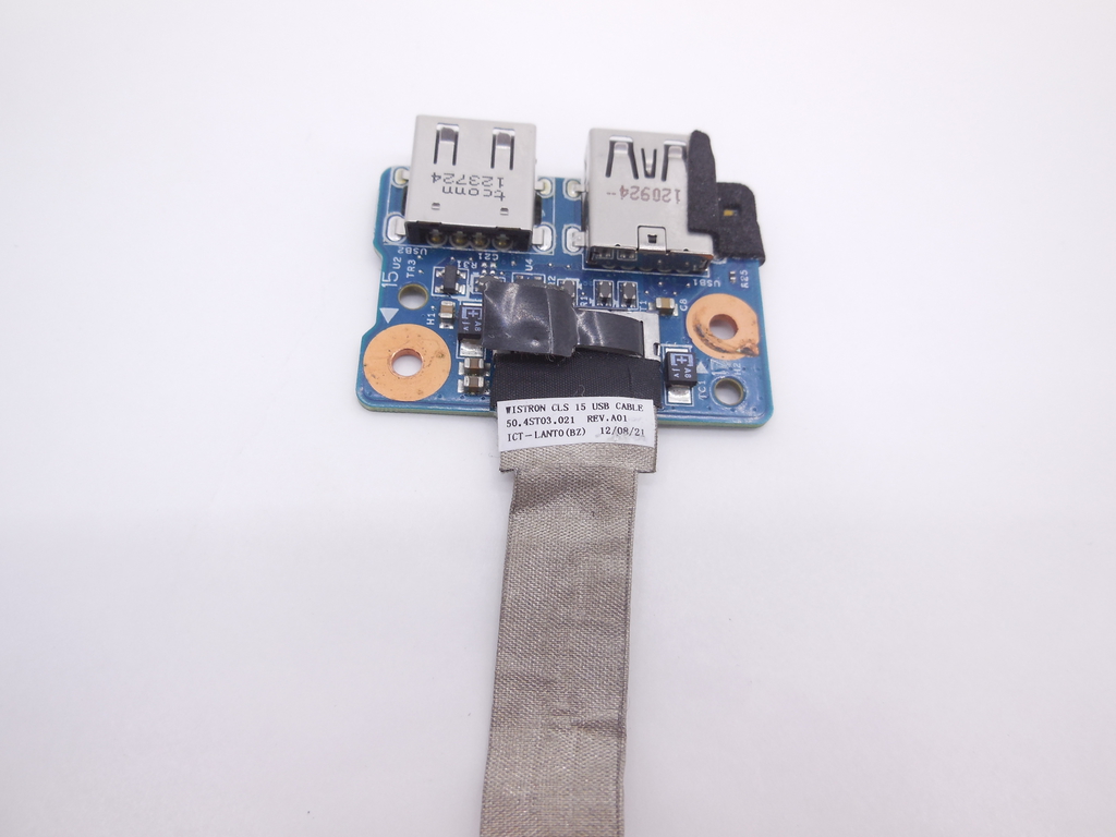 Модуль плата GOYA_USB_BD_8L (48.4ST17.011) от ноутбука HP DV6 Со шлейфом Wistron CLS 15 USB Cable (50.4ST03.021) - Pic n 309312