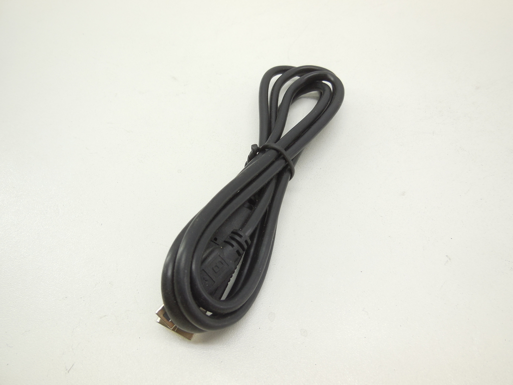 Кабель USB на miniUSB длинна 1 метр, цвет чёрный НОВЫЙ - Pic n 310011