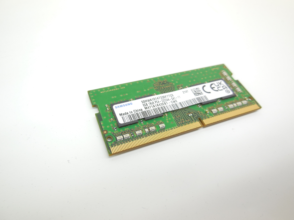 Оперативная память SO-DIMM DDR4 Samsung (M471A1K43EB1-CWE) 8 Gb PC4-25600 - Pic n 310036