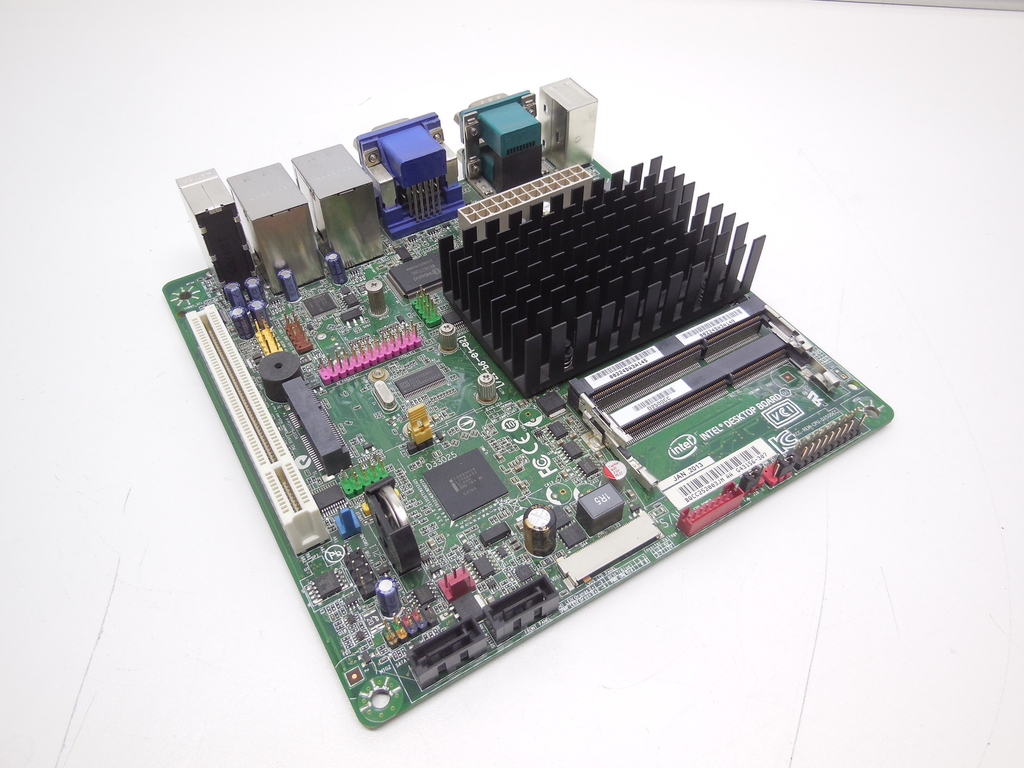 Материнская плата mini-ITX Intel D2500CC с процессором 2 ядра Intel Atom D2500 - Pic n 310834