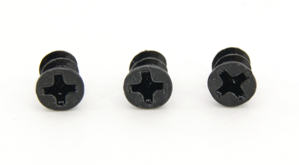 4шт. M5x7,5mm Саморез для вентилятора ПК. Диаметр резьбы 5мм, винты с тупым концом для кулера в компьютерный корпус, черный  - Pic n 295866