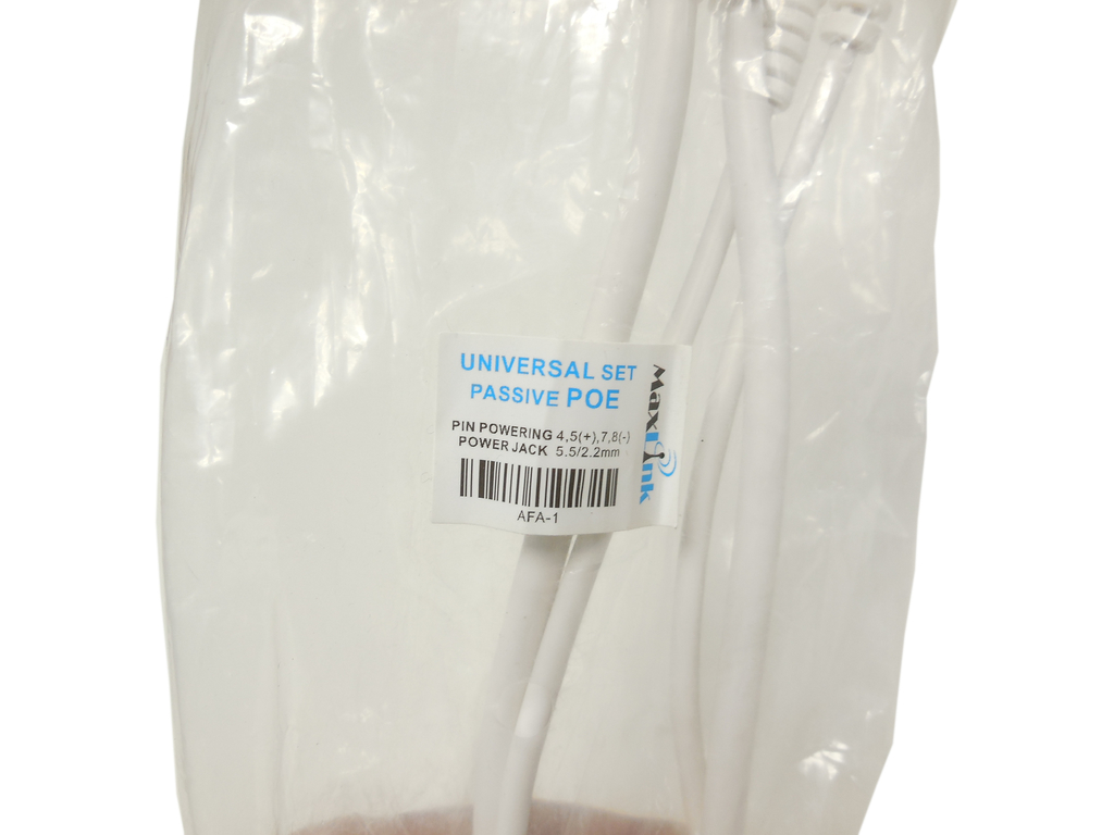 Комплект MaxLink AFA-1, приемник-передатчик, пассивный POE, комплект 2 штуки. - Pic n 310972