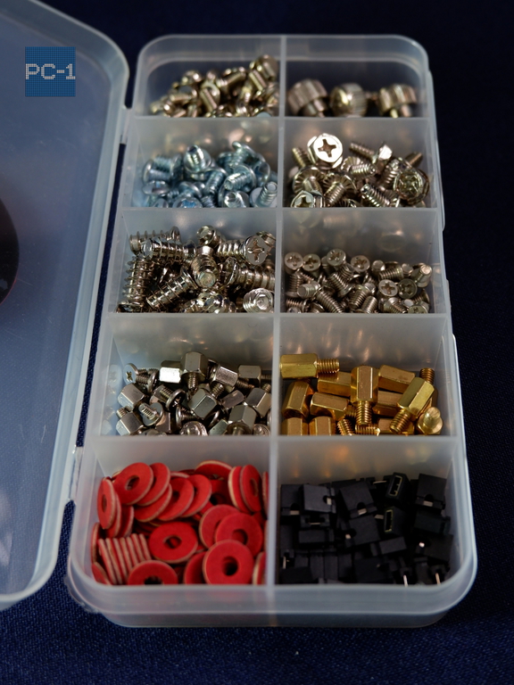 445шт. Набор крепежа для ремонта Компьютеров. Только те которые нужны! Винты, болты, саморезы для сборки комплектующих в корпус ПК. Не ржавеют - Pic n 310998
