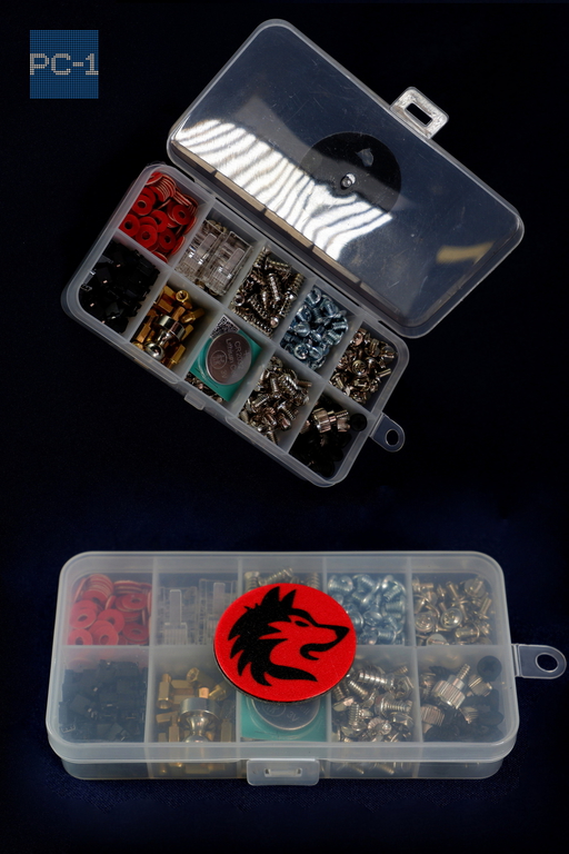 445шт. Набор крепежа для ремонта Компьютеров. Только те которые нужны! Винты, болты, саморезы для сборки комплектующих в корпус ПК. Не ржавеют - Pic n 310998