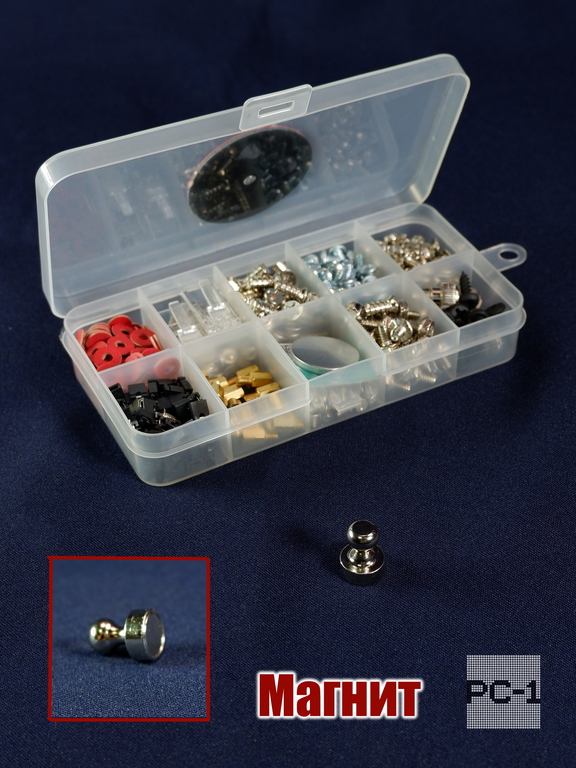 445шт. Набор крепежа для ремонта Компьютеров. Только те которые нужны! Винты, болты, саморезы для сборки комплектующих в корпус ПК. Не ржавеют - Pic n 310998