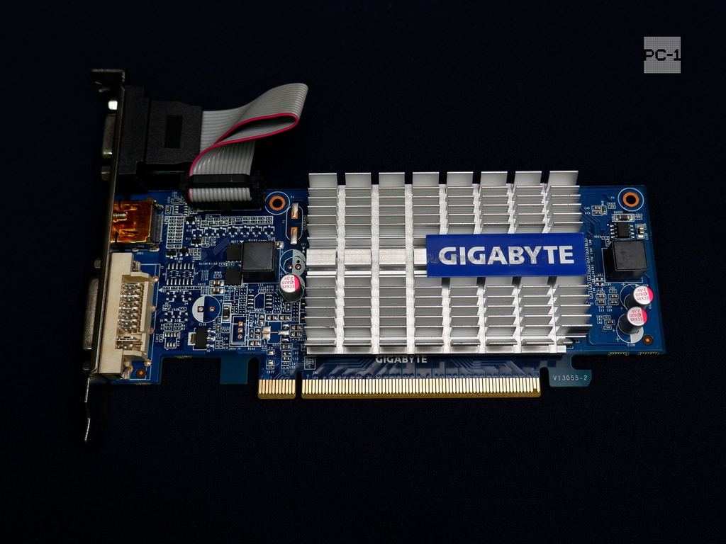 Видеокарта PCI-E x16 Gigabyte GV-N210SL-1GI Rev. 1.1 ядро 520 МГц, память 1200 МГц, DDR3, 64 бита, VGA, DVI, HDMI - Pic n 299237