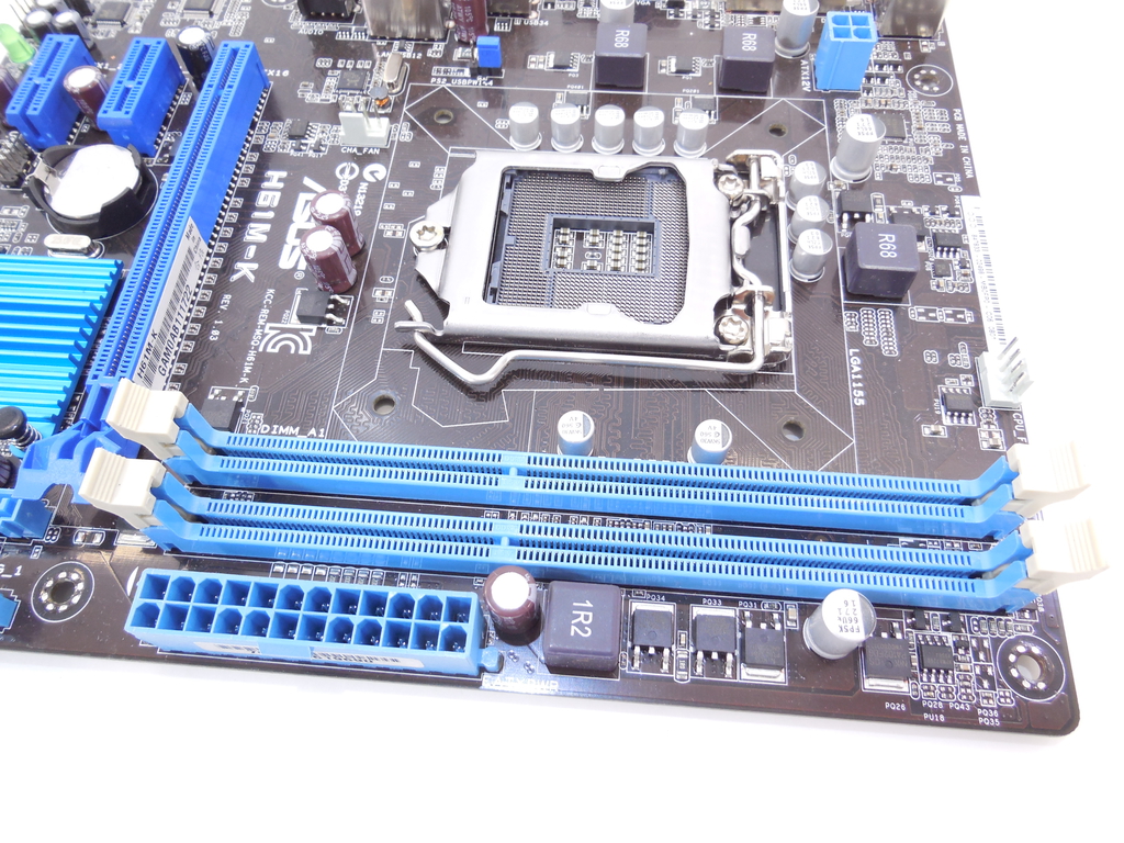 Мат. плата Socket 1155 ASUS H61M-K  - Pic n 244069