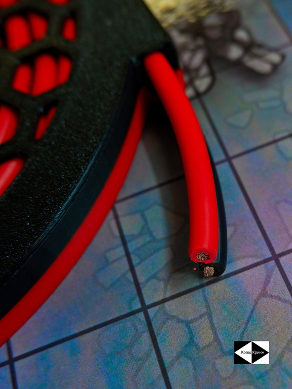 3м Акустический двужильный аудио кабель сабвуфера на катушке 2х4.0мм Бухта качественных омедненный проводов автозвука, ресивера домашнего кинотеатра - Pic n 311056