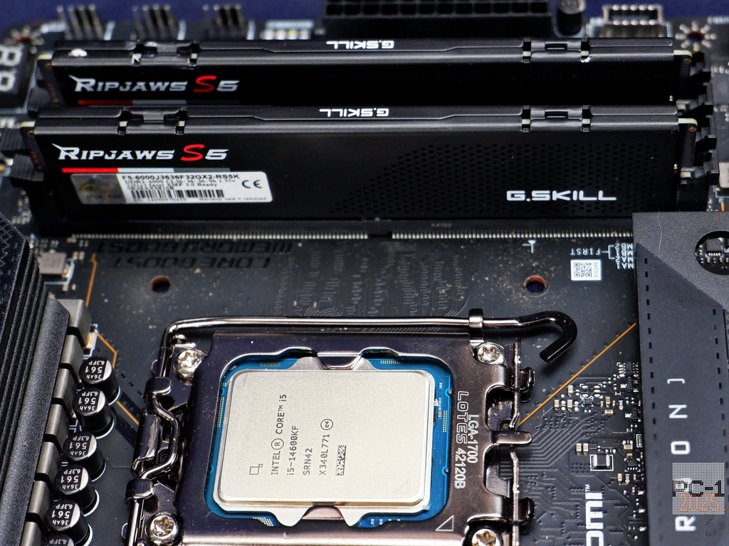 Оперативная память DDR5 64Gb (2х32ГБ) G.Skill RIPJAWS S5 F5-6000J3636F32GX2-RS5K DDR5-6000 CL36-36-36-96 1.35v 32x2 Intel XMP 3.0 Ready 0R48AXS810B  - Pic n 311060