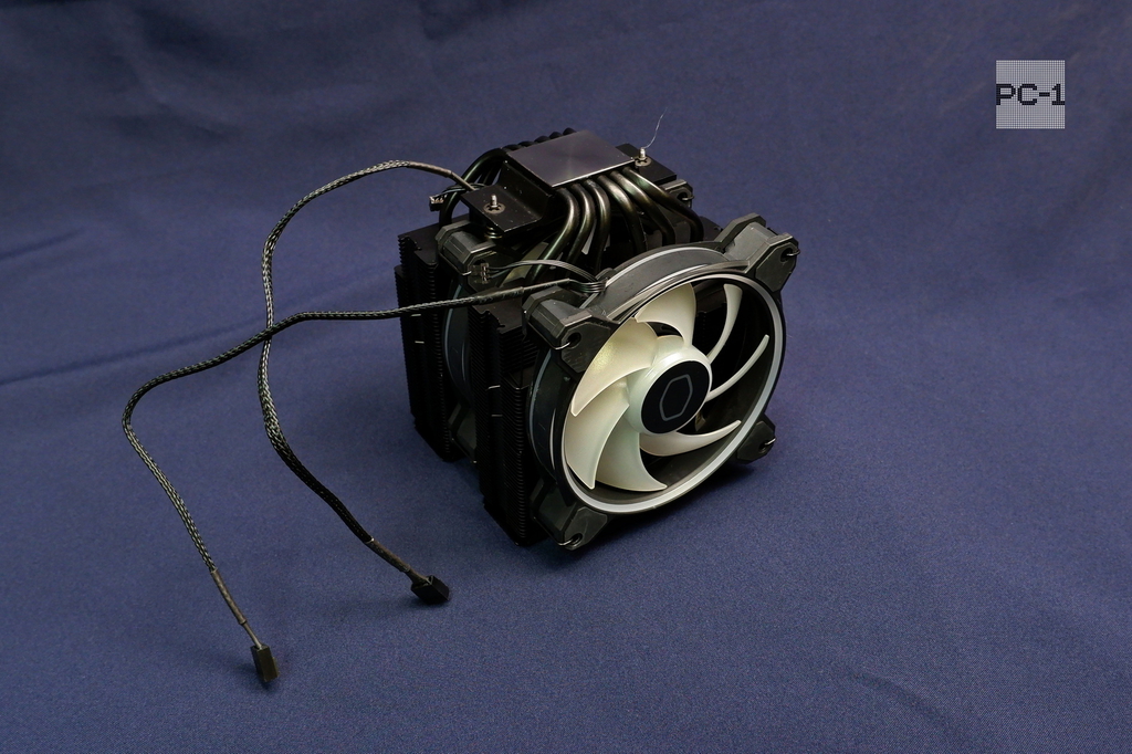 Башенный Кулер для процессора ПК Cooler Master Hyper 622 Halo RR-D6BB-20PA-R1 4-pin 27дБа Socket LGA 115x/1200, LGA 1700, 1851, AM4, AM5, с подсветкой - Pic n 311068