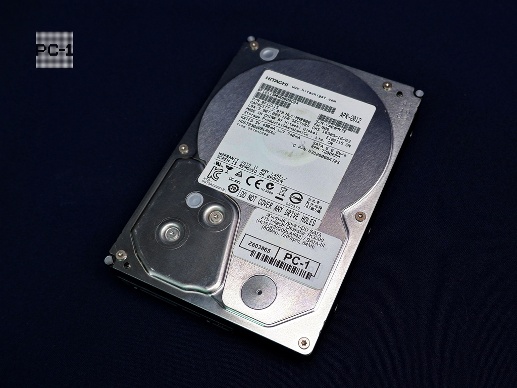 Жесткий диск 2Tb HDD 3.5" SATA Hitachi Deskstar 7K3000 HDS723020BLA642 SATA-III (6GB/s), 7200rpm, 64Mb - Pic n 311070