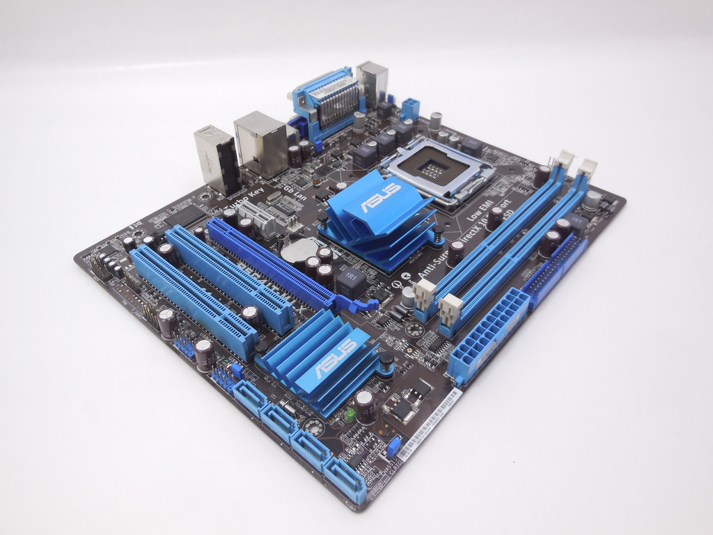 Материнская плата ПК Asus P5G41T-M LX Rev. 1.03 LGA775, Intel G41, 2xDDR3, PCI-E x16, 4xSATA, IDE, 24+4pin, VGA, COM, LPT, mATX, Рамка портов - Pic n 307578