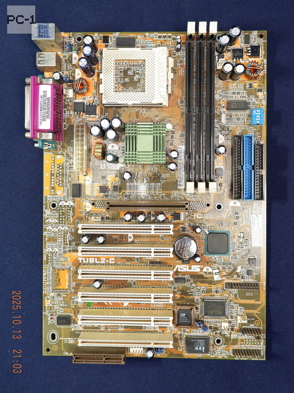 Легенда! Материнская плата ПК Asus TUSL2-C Socket 370 TUSL2-C/ 533/ WOA/ 6P1C-UAG. Топовая плата для разгона Coppermine и Tualatin - Pic n 281423