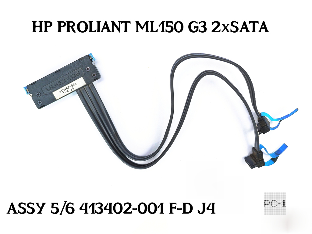 Кабель адаптер HP PROLIANT ML150 G3 2xSATA ASSY 5/6 413402-001 F-D J4 - Pic n 306867