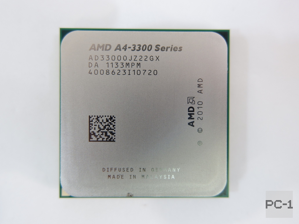 Процессор AD33000JZ22GX AMD A4-3300 2.5GHz 2-core, Socket FM1, Cache L2 1Mb, Llano, 32nm, 65w, HD 6410D,  - Pic n 283862
