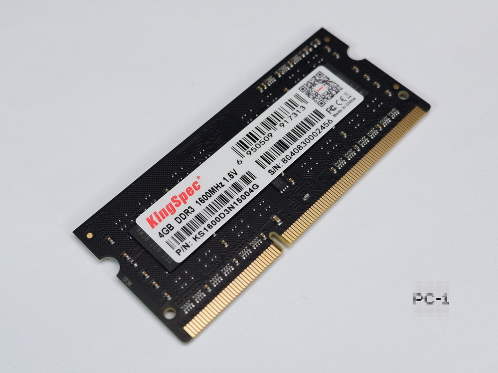 Оперативная память SO-DIMM 4GB DDR3 KingSpec 1600Hz 12800 МБ/с. 1.5V CL11 11-11-11 KS1600D3N15004G - Pic n 311102