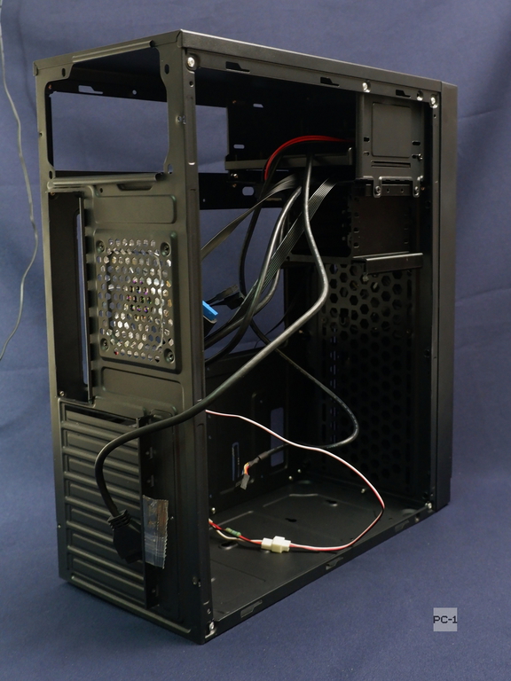 1шт Подвесная съёмная корзина в салазки ATX корпуса ПК или Сервера. Модульный Кронштейн для 4шт 2.5" SATA жестких дисков SSD HDD в отсек 3.5&amp; - Pic n 310985