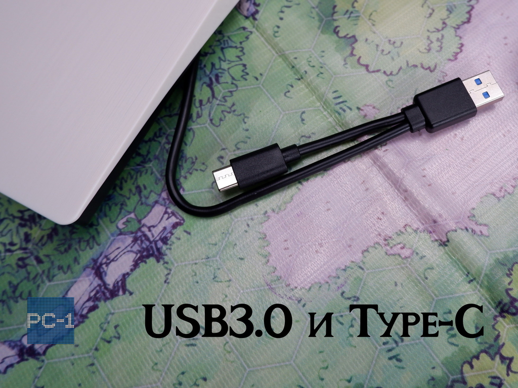 Type-C USB3.0 CD DVD +/-RW Внешний оптический привод для ПК и ноутбуков MOBILE DC5V, устройство для записи и чтения Компакт и DVD дисков. Драйвера не  - Pic n 311143